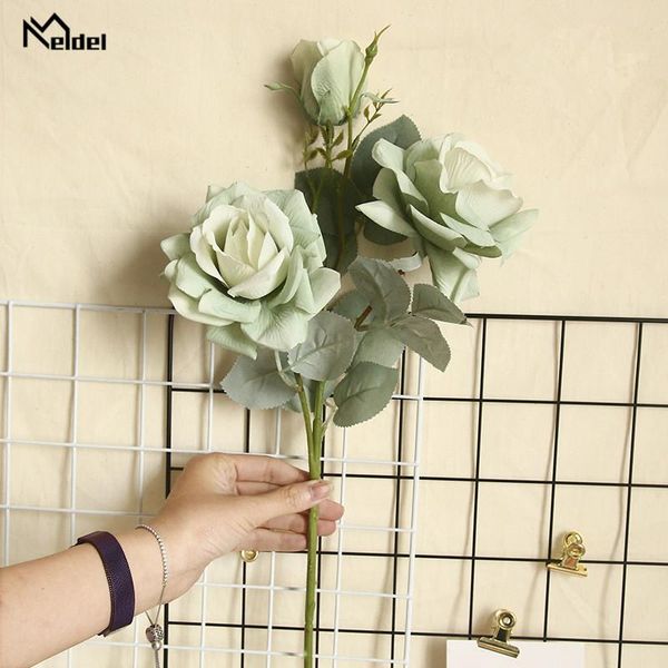 

meldel новые coming шелковый жасмин снег розы свадебные букеты главная свадебные украшения отель rose искусственные цветы