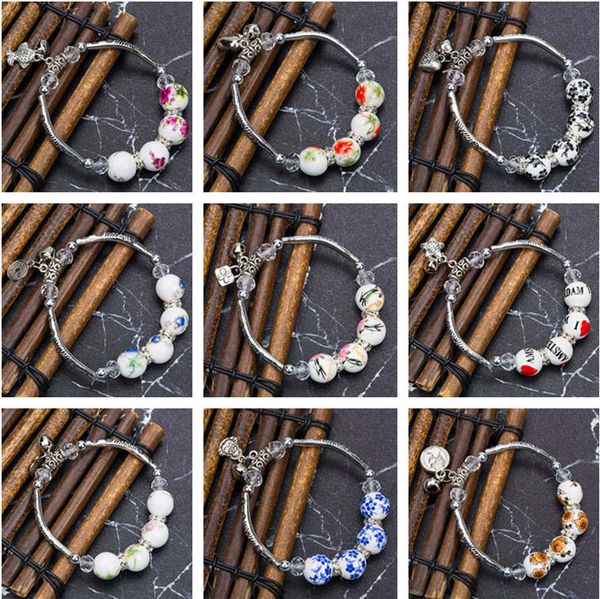 

antique ethnic characteristics bracelet boudoir birthday gift hand rope girl wholesale gsfb513 mix order 20 pieces a lot charm bracelets, Golden;silver