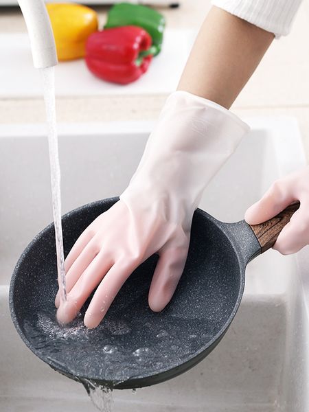 

in gloves thickened and durable kitchen winter dishwashing