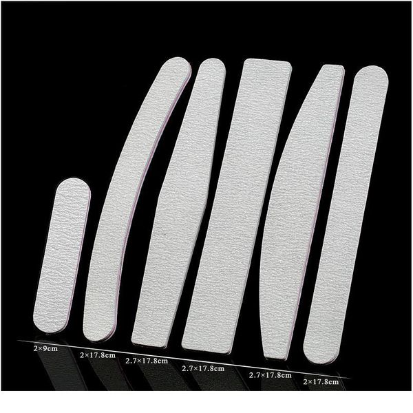 

25-50pcs/lot nail file 100/180 professional durable nail files sanding buffer block pedicure manicure polish beau jllmfk