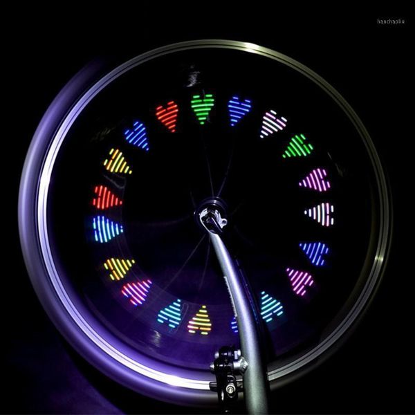 

bike lights caps wheel light led gas nozzle 12 patterns cycling accessory1