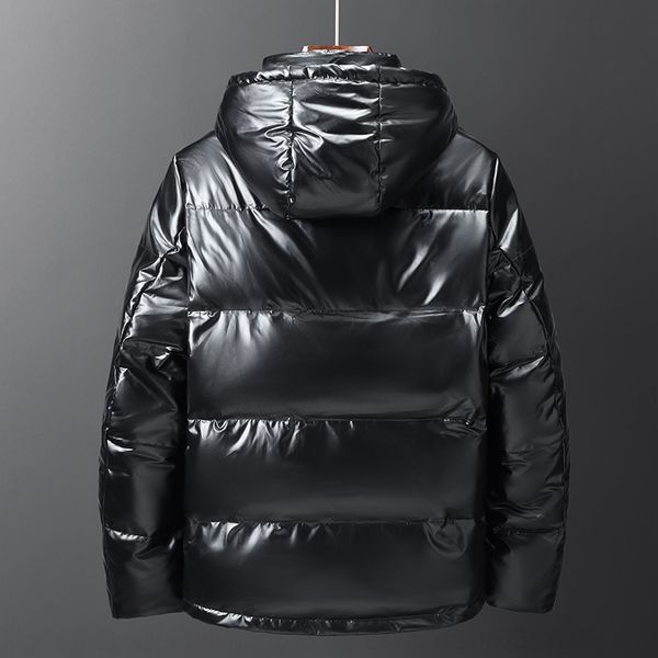 

9thd women winter down jacket fur collar hooded real warm and windproof coat with removable cap ladies down parka fur wolf outdo, Black;brown