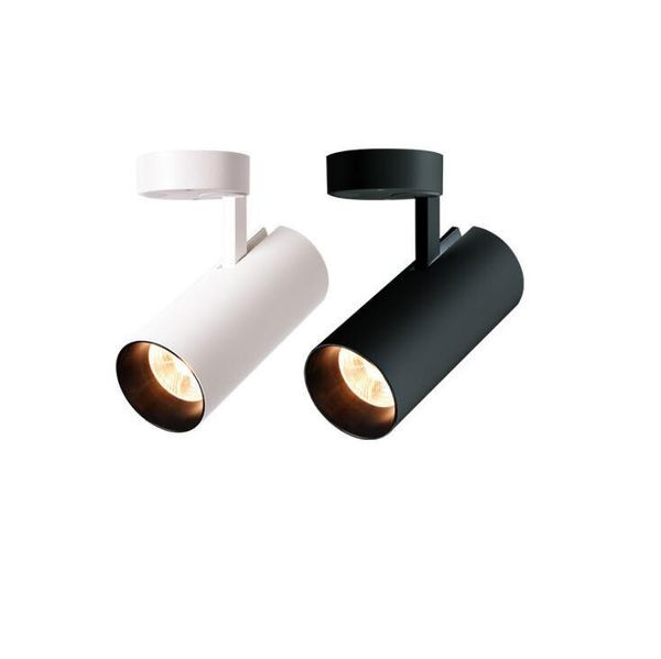 

wall lamp spotlight led mounted nordic 7w 12w 20w 30w 360Â° rotation cob ceiling two-wire