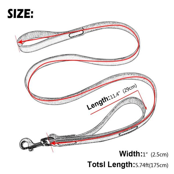 

geniune leather pet dog leash rope pet k9 training walking lead leashes for medium large dogs quick control with 2 jllxyf