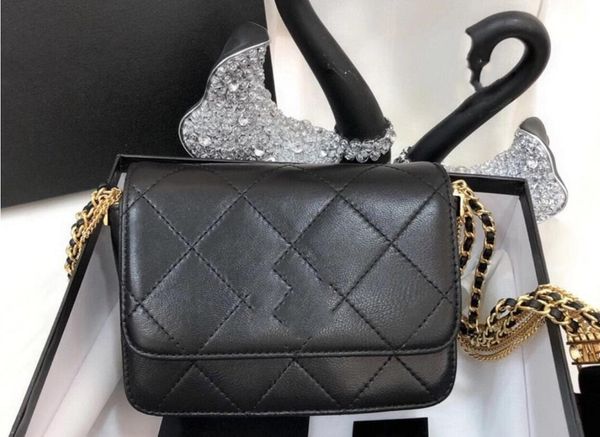 

верхняя мода овчины дамы горячие продажи цепь мини одного плечо мессенджер кошелек горячие продажи классический макияж отделка сумка одиночн