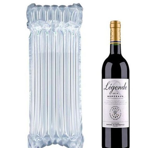

pe bag air dunnage bag air filled protective wine bottle wrap inflatable air cushion column wrap ba jllpjy yummy_shop