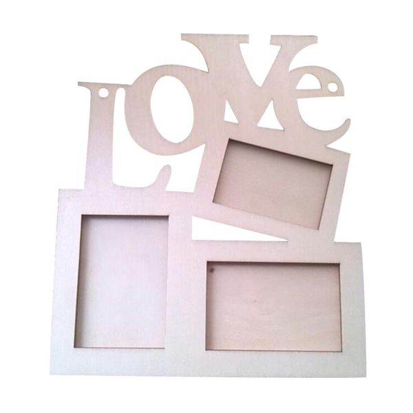 

hollow love wooden family p picture frame wall table art home decor