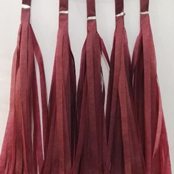 

5pcs lot 14 inch tissue paper tassel garland for charistmas wedding decoration kids baby birthday party supplies h bbygli