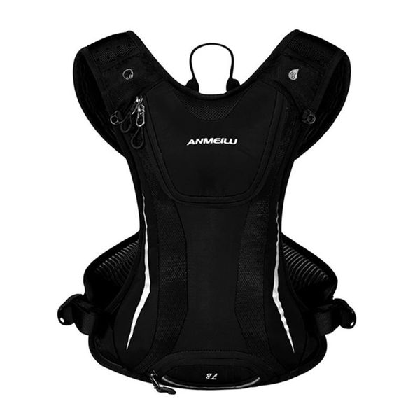 

outdoor bags waterproof running backpack cycling camping hiking adjustable strap travel lightweight hydration with reflective strip