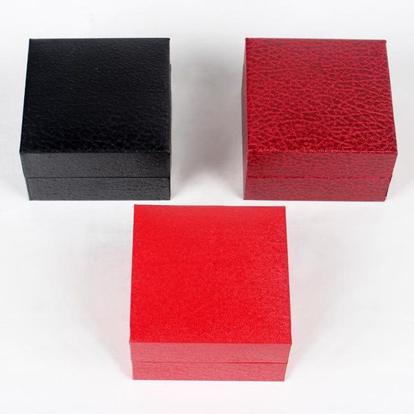 

10pcs black/red/dark red plastic watch display box with velvet pillow for gift jewelry fashion packing case factory wholesale, Pink;blue