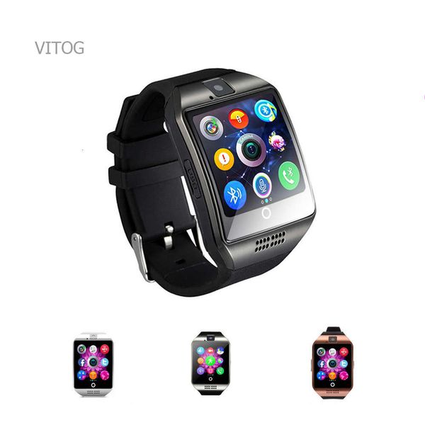 

q18 smart watch with bluetooth, sim card, tf, ip67 camera, android ios and mobile sa
