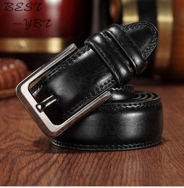 

men belts 140cm 55in fashion new luxury genuine longest leather design buckle gift extended version fatty 201120, Black;brown