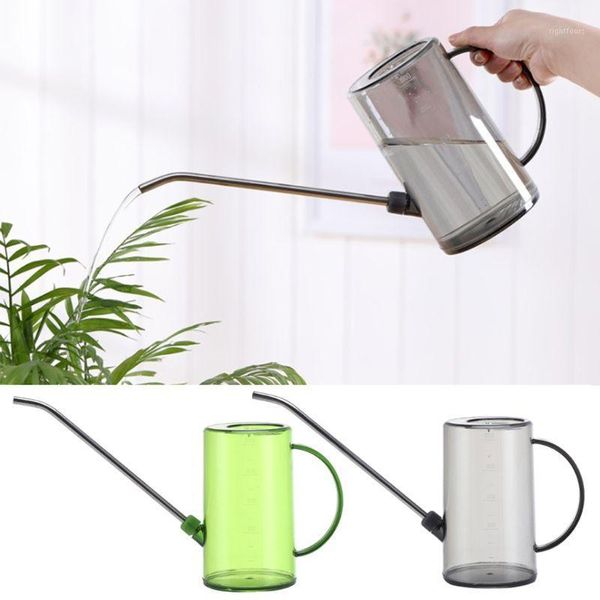 

1l stainless steel long spout month watering can pot garden kettle for flower plants succulent bonsai1