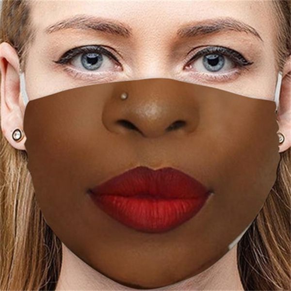 

factory 23 styles 3d personalized facial expression strange lip designer masks dust cotton face mask halloween uniqu ppvvt