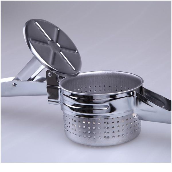 

potato mashers ricers kitchen cooking tools stainless steel pressure mud puree vegetable fruit press maker garlic bbyqce