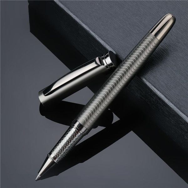 

5Pieces/Lot Metal Ballpoint Pen Business Writing Signing Calligraphy Pens Office School Stationery Office Supplies Ballpoint Pen Tools