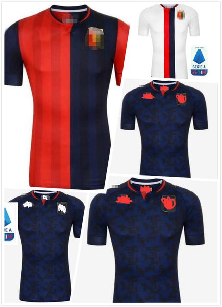 

genoa cricket soccer jersey 20 -21 home вдали прочь белый красный синий s-xxl размер футбол универсат точное качество в наличии футболка, Black;yellow