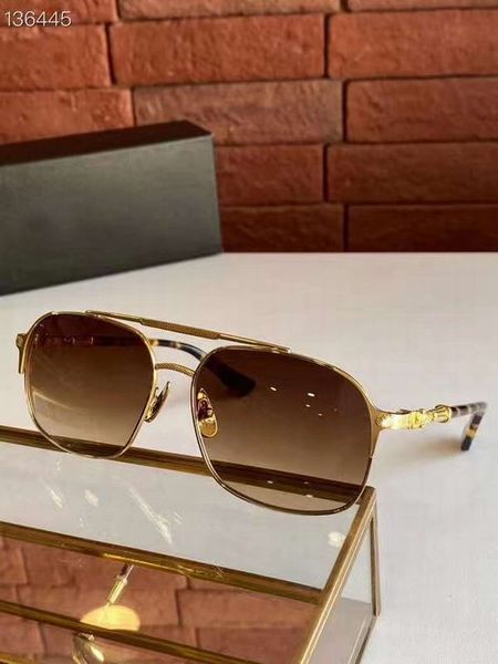 

gold havana brown gradient pilot sunglasses painal sun glasses 60mm fashion sunglasses men design sunglasses quqality, White;black