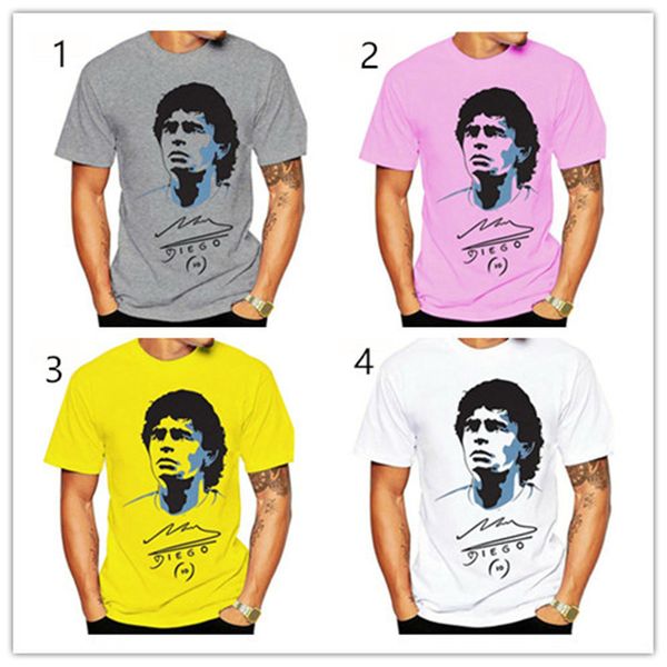

fans t shirts diego maradona argentina collectable innovative maradona nostalgia classic 3d digital print youth, Black