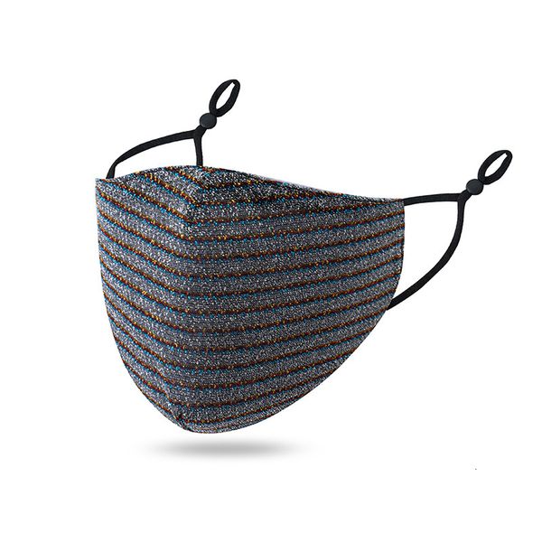 

masks protective washable pm2.5 mouth reusable women colorful rhinestones face mask