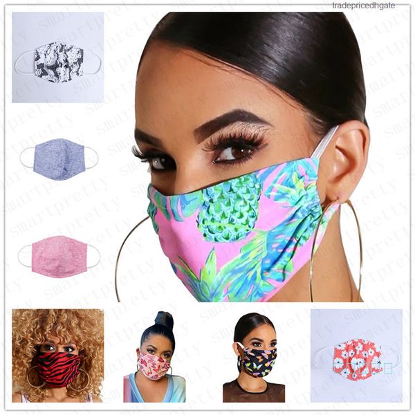 

adults printing pm2.5 cotton dustproof protective anti-dust face mask breathable fog prevention haze saliva mouth-muffle cover d42407