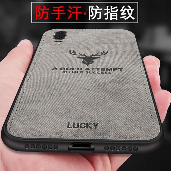 

3huawei p20 mobile phone case cloth pattern nova4 protective case anti falling clt-al01 mobile phone case soft silicone vce-tl00 shell p