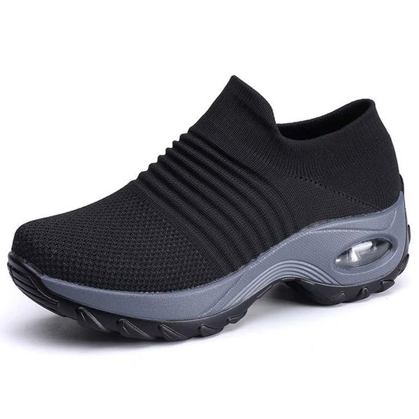 

boots women's winter fashion ankle shoes women keep warm casual snow for woman mesh zapatos de mujer, Black