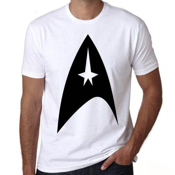 

mens t shirt star trek starfleet command united federation of planets tee shirt short sleeve men asian size funny t shirts, White;black