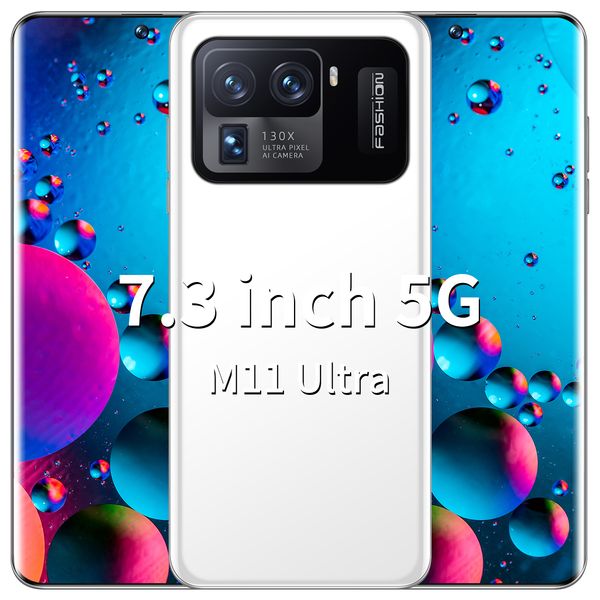 M11Ultra Globale Version Original Android-Handys Smartphone 6,7-Zoll-Handy Dual-SIM-Kamera 5G 4G Handy-Smartphone Face Unlock