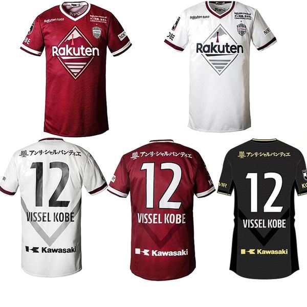 

22 23 customized 21 vissel red home thai quality soccer jerseys custome yakuda 7 david villa 8 a.iniesta 10 podolski 6 samper uniform footba, Black;yellow