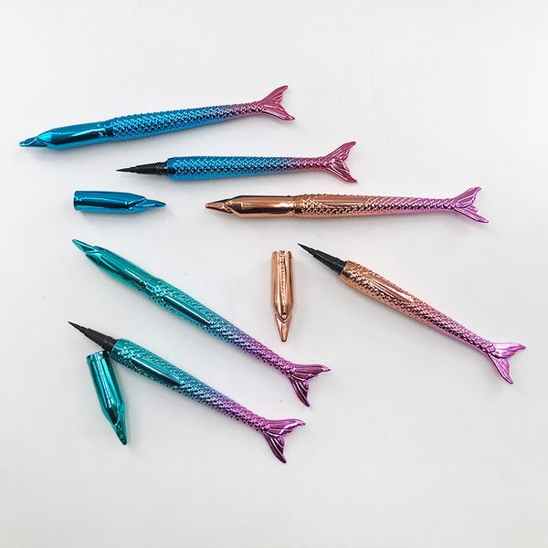Großhandel FDshine wasserdichter schwarzer selbstklebender Eyeliner-Stift kundenspezifische Privatmarke für Aufkleber falsche Wimpern Make-up-Tools