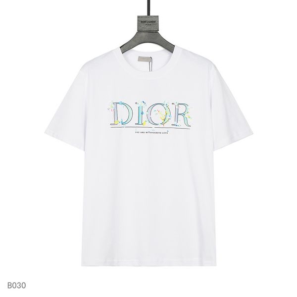 

202167 new fashion animal print t-shirt fashion designer loose men and women short sleeve summer fit design leisure sports, White;black