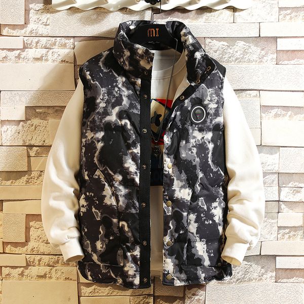 

2021 new autumn spring clothes sleeveless jacket vest size 4xl 5xl 2bno, Black;white