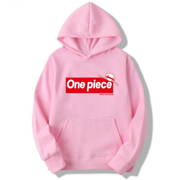 

one piece hoodies men and women autumn casual pullover sweats hoodie fashion sweatshirts mwt037 201118, Black