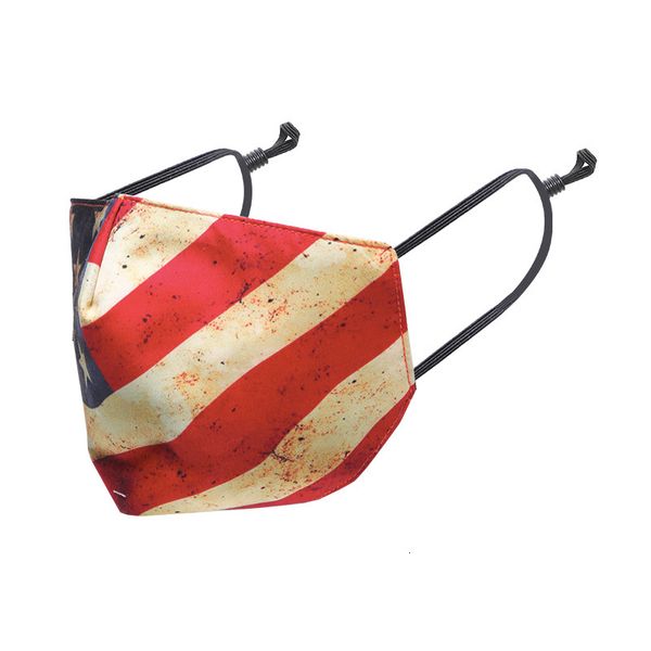 

up6c3u factory price star and flag digital printing face mask dust-proof pm2.5 washable masks adjustable earhook 9 n