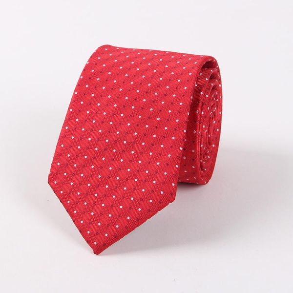 

neck ties 2021 7cm business neckties for mens jacquard wedding polka dots tie shirt collar cravat custom logo, Blue;purple