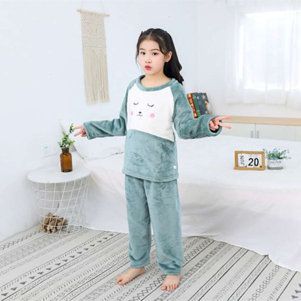 

pajamas flannel new for suit boys children's and girls 7nlp, Blue;red