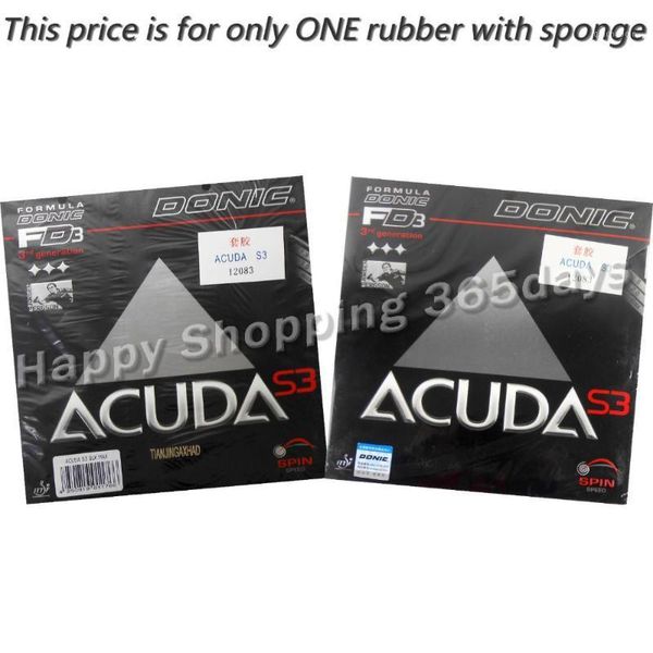 

donic acuda s3 s 3 s-3 12083# pips-in table tennis pingpong rubber with sponge1