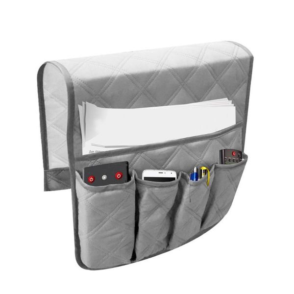 

storage bag waterproof couch remote control holder arm rest pocket organizer for sofa storage bags housekeeping 19apr9