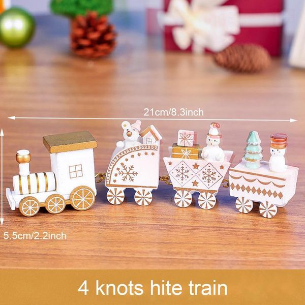 

christmas wooden train merry christmas decor for home table decor 2020 christmas ornaments cristmas noel happy new year 2021 wmtvew