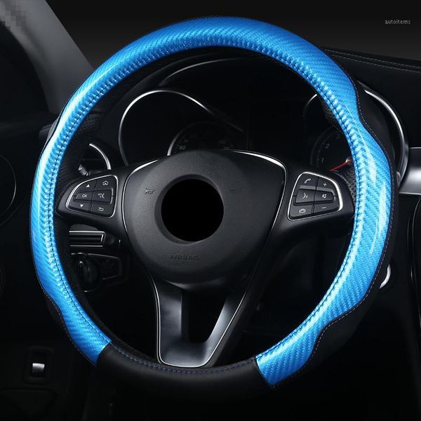 

38cm car steering wheel cover auto steering wheel funda volante coche car styling decoration accessories interior four seasons1