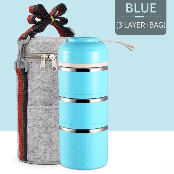 

достойчивый милый японский термический обед коробка утечка утечка из нержавеющей стали bento коробка для детей портативный пикник школа пище