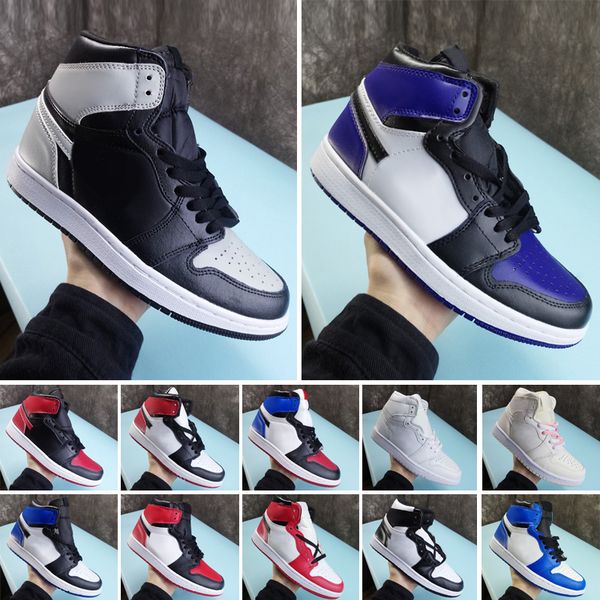

jumpman 1 og basket shoes 1s mid chicago royal toe black metallic gold pine green unc patent men women sneakers trainers