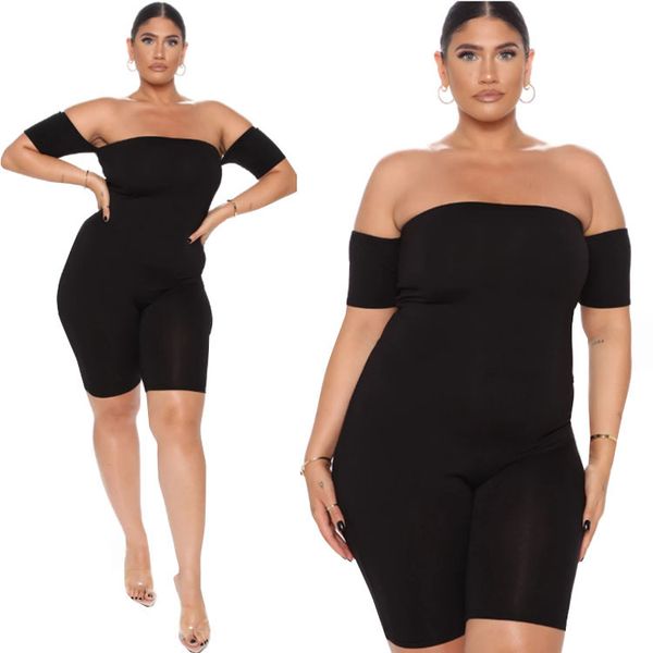 

3s wholesale women clothing dress off-the-shoulder jumpsuit can private custom label if and only if meet our minimum requirement, White