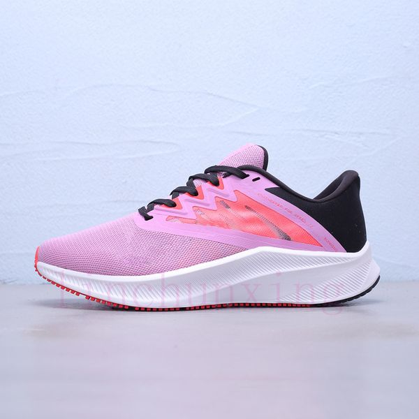 

new arrival fashion quest 3 breathable men women running shoes pink grey triple black designer sports sneakers size 40-45