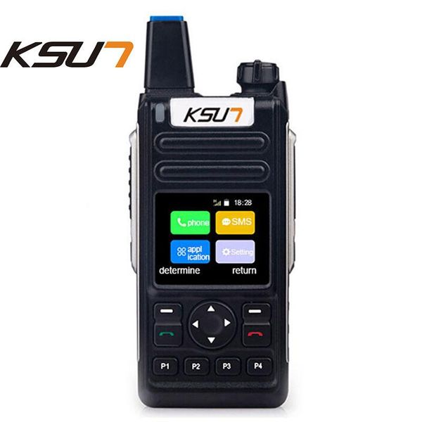 

walkie talkie mobile phone radio ksxq6-zy 4g calling wifi connection national intercom with sim card