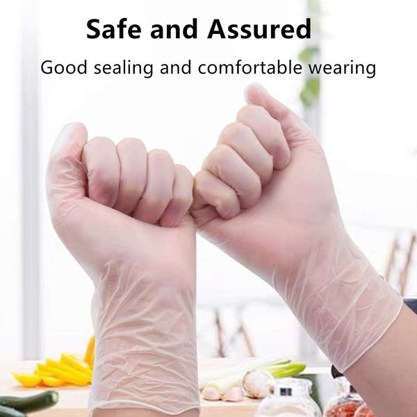 

factoryq3yidisposable anti-static pvc plastic gloves grade for food cleaning cooking kitchen accessories