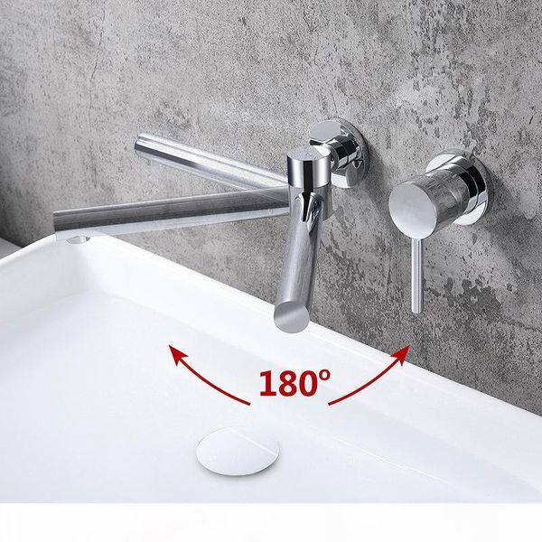 

настенный латунный кран бассейна одной ручкой смесителя горячий холодный ванной водяная баня mablack chrome set