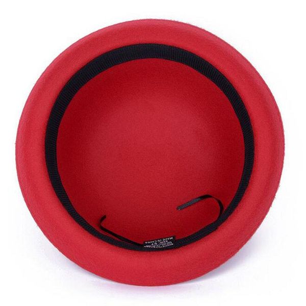 

chapeau homme parenting fashion wool cute ladies hats vintage trendy derby bowler fedora hat cap for woman bucket caps bbyanx alice_bag, Black;white