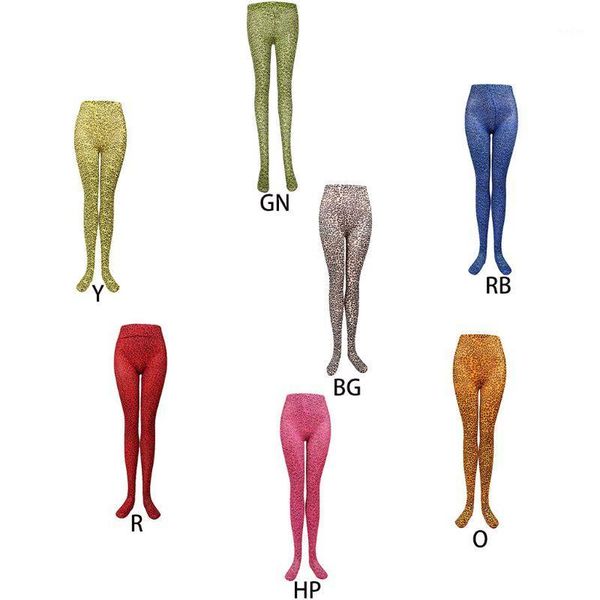 

edcrfv 1pc women girls pantyhos halloween animal leopard print pantyhose high waist footed tight cosplay party costume1, Black;white